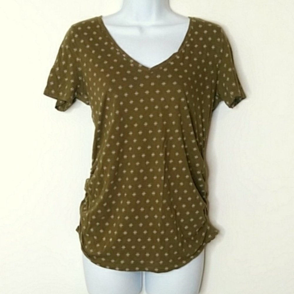 2/$24 Old Navy Print Maternity Blouse